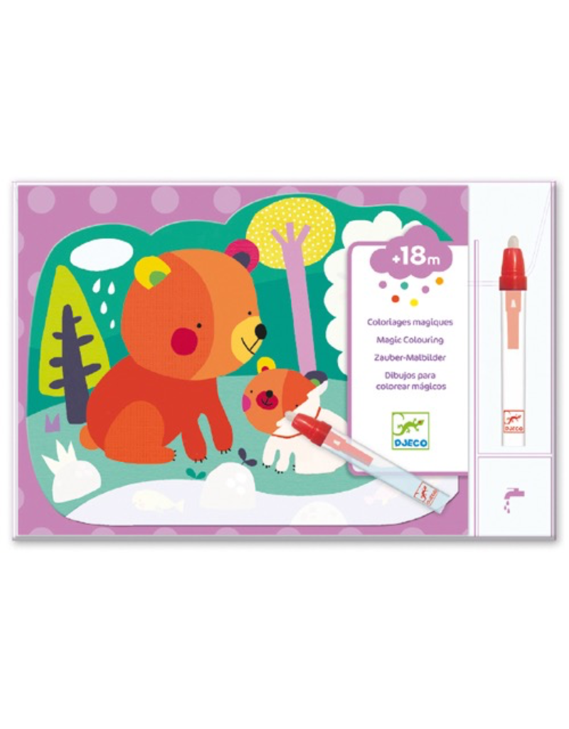 Djeco Magic Colouring - Hidden in the Woods 18m+