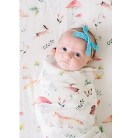 Loulou Lollipop Woodland Gnome Bamboo Swaddle