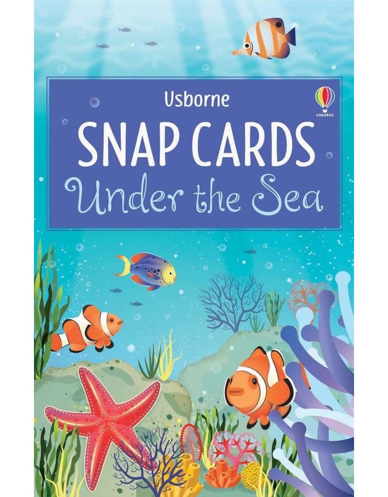 Usborne Snap Cards: Under The Sea