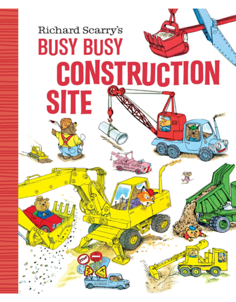 Random House Richard Scarry's Busy Busy Construction Site Board Book