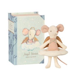 Maileg Mouse in Box - Angel Big Sister