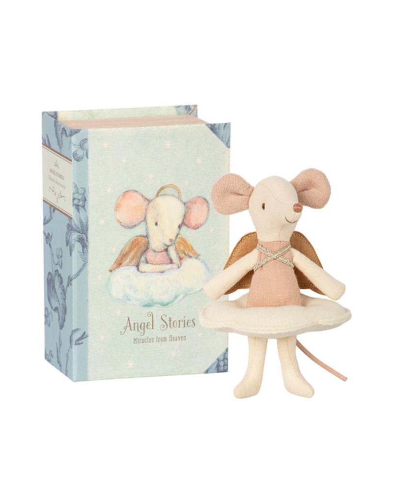 Maileg Mouse in Box - Angel Big Sister