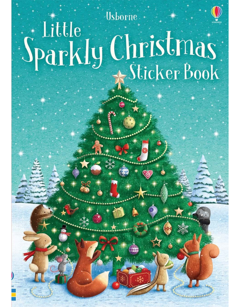 Usborne Little Sparkly Christmas Sticker Book