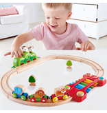 Hape Toys Music & Monkey Railway