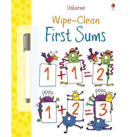 Usborne First Sums Wipe Book