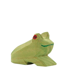 Ostheimer Wooden Toys Frog Sitting