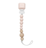 Loulou Lollipop Silicone & Wood Pacifier Clip (Silicone clip)