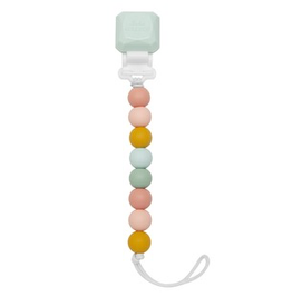 Loulou Lollipop Lolli Gem Rainbow Silicone Pacifier Clip (Silicone clip)