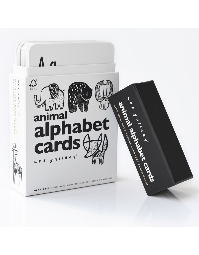 Wee Gallery Animal Alphabet Cards