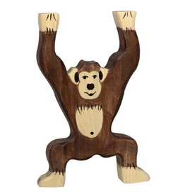 Holztiger Holztiger Chimpanzee, standing