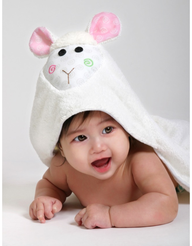 Zoocchini Zoocchini Baby Lola the Lamb Hooded Towel