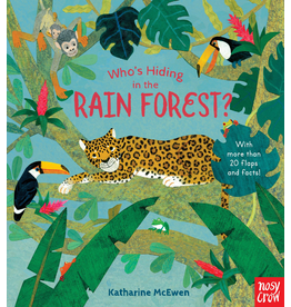 Random House Who's Hiding in the Rain Forest? Board Book