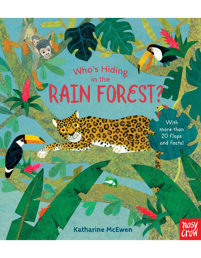 Random House Who's Hiding in the Rain Forest? Board Book