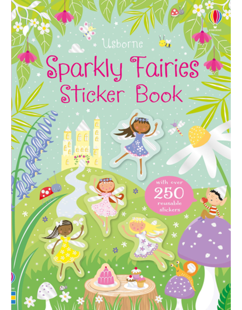 Usborne Little Sparkly Fairies Sticker Book