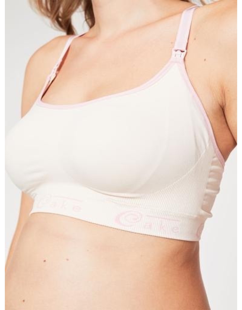 Cake Maternity Cotton Candy Seamless Sleep & Yoga Wire-Free Nursing Br -  Curvy