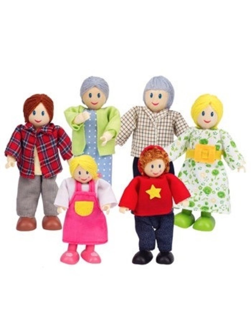 Hape Toys Happy Family - Caucasian