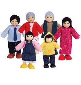 Hape Toys Happy Family - Asian