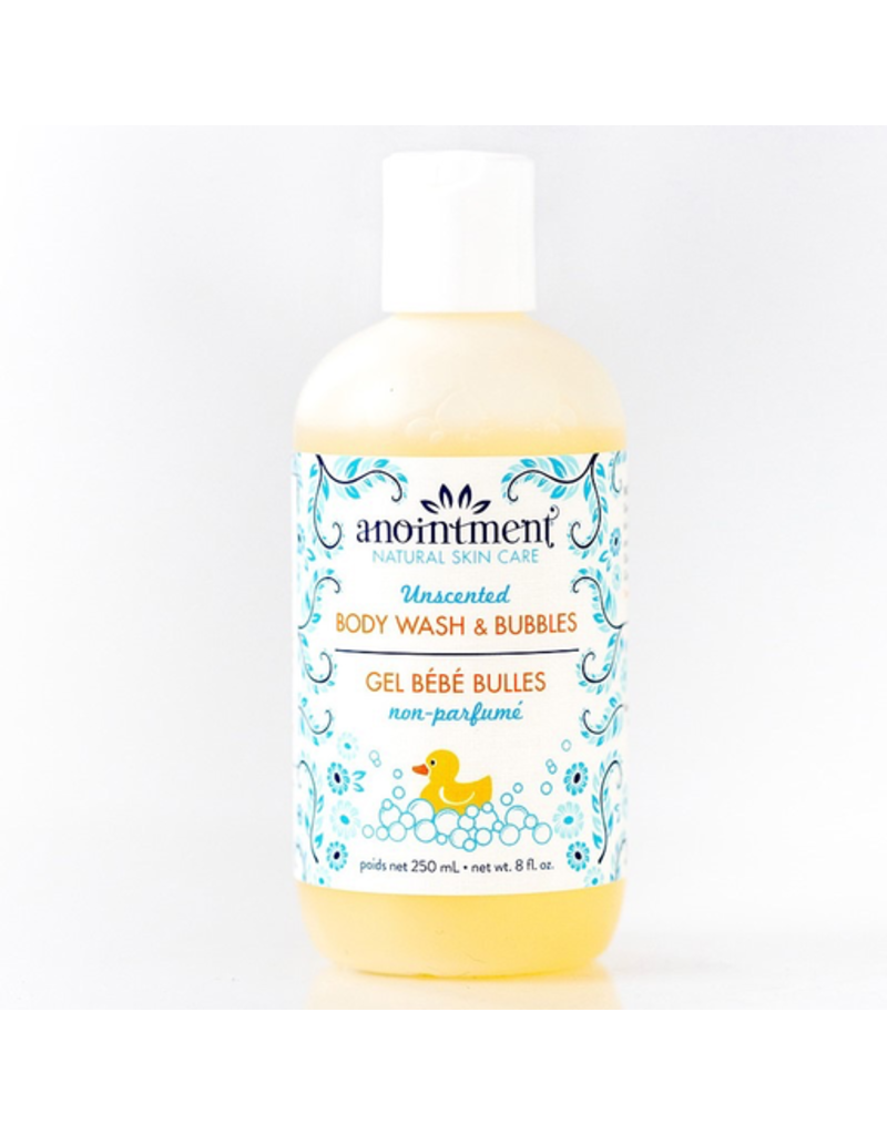 Anointment Unscented Bubble Bath & Body Wash (250 mL)