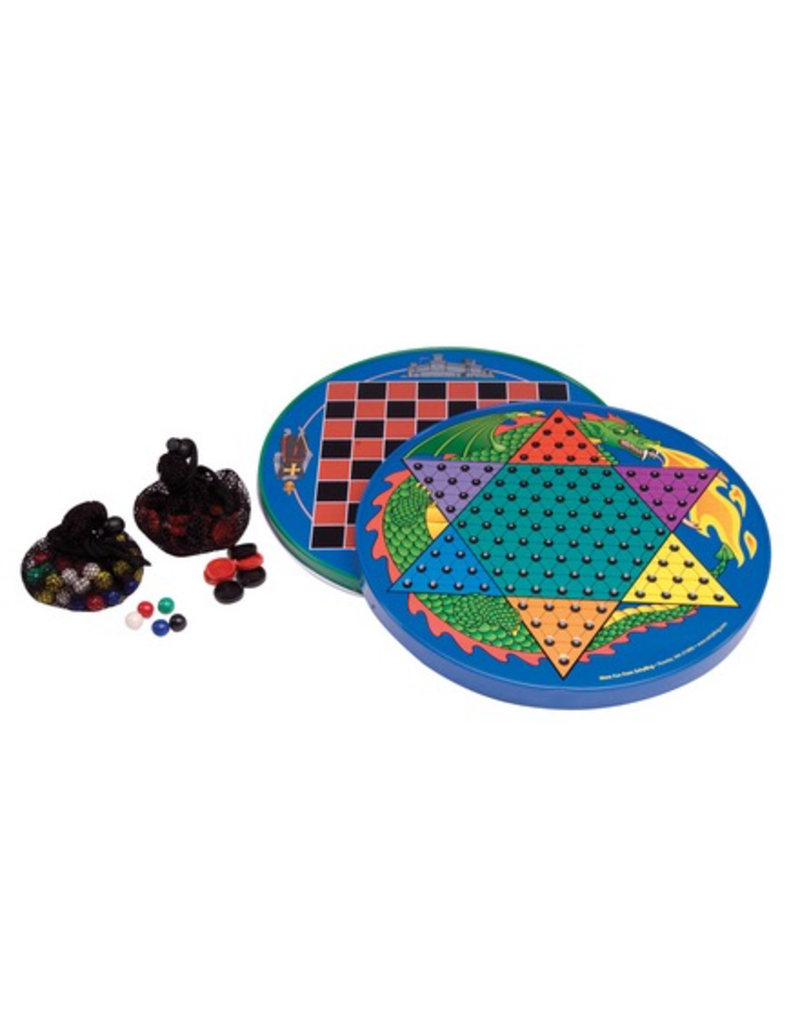 Schylling Tin Chinese Checkers & Checkers