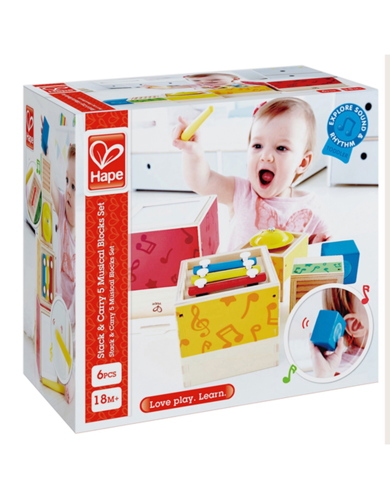 Hape Toys Stacking Music Set