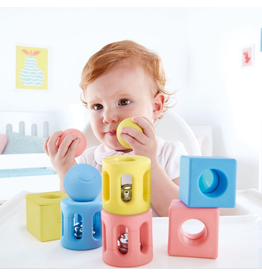 Hape Toys Geometric Rattle Trio