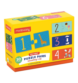 Mudpuppy Counting 1-10 My First Puzzle Pairs, 2y+