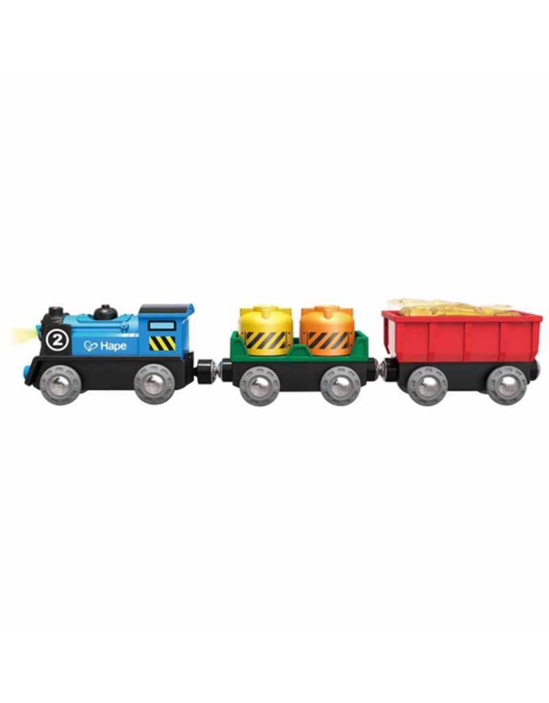 Hape Toys Battery Powered Rolling-Stock Set