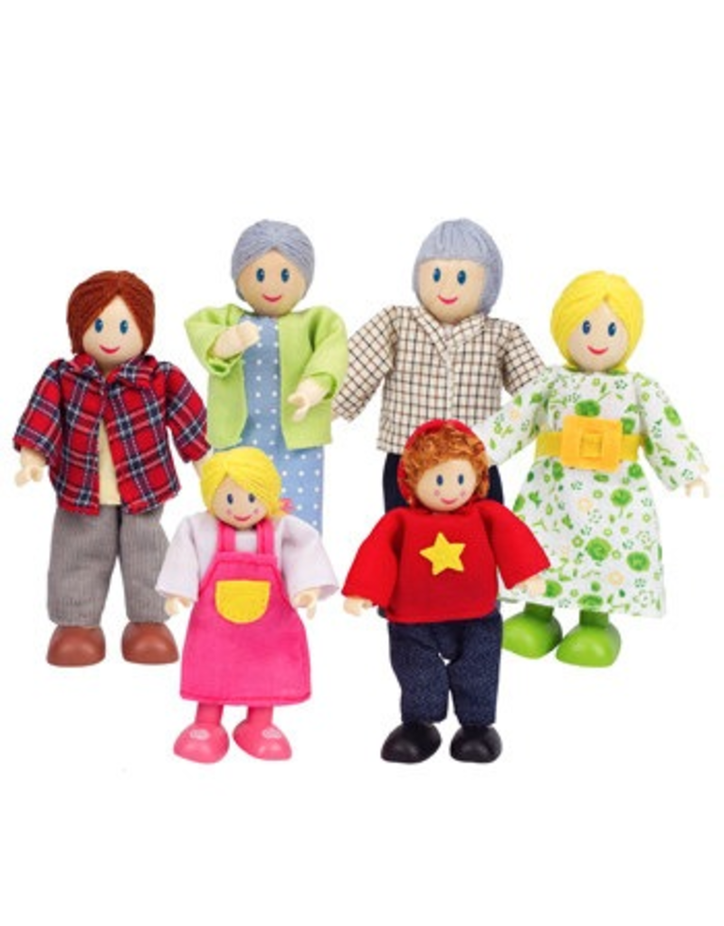 Hape Toys Happy Family - Caucasian