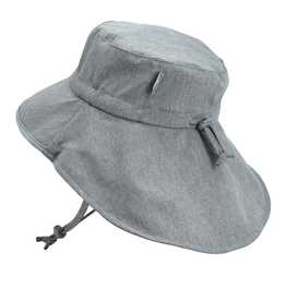 Jan and Jul Grey UV Adventure Grow-With-Me Hat