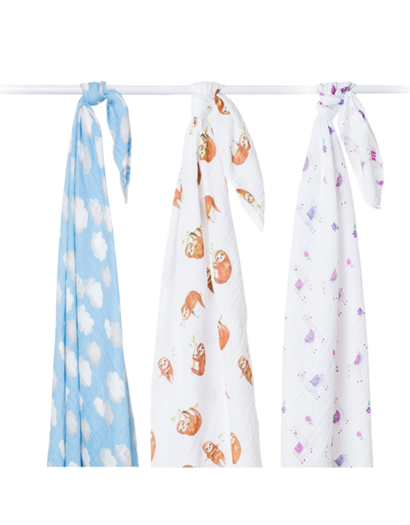 Lulujo Muslin Swaddle - Assorted