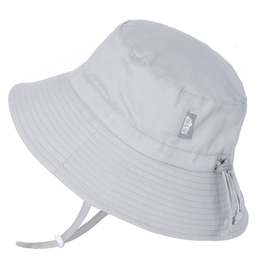 Jan and Jul Grey Gro-With-MeÂ® Cotton Bucket Sun Hat
