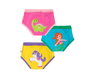 Girl's Ocean Organic Training Pants - Vancouver's Best Baby & Kids