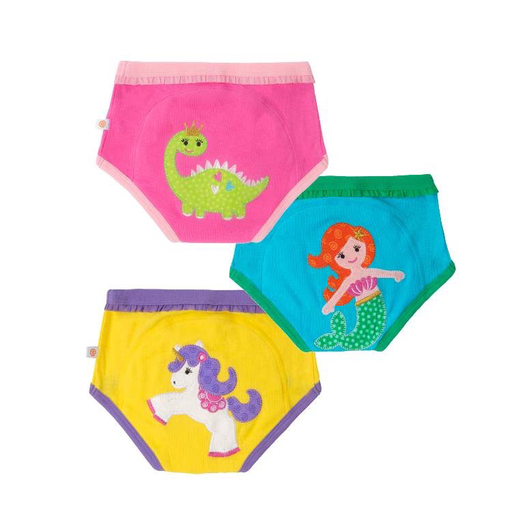 3 Piece Organic Potty Training Pants Set - Fairy Tails – Princess and the  Pea