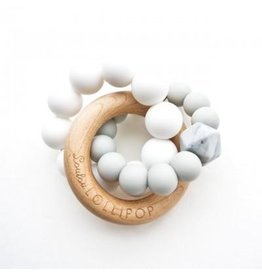 Loulou Lollipop Trinity Wood & Silicone Teether