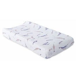 Little Unicorn Brushed Muslin Pad Cover