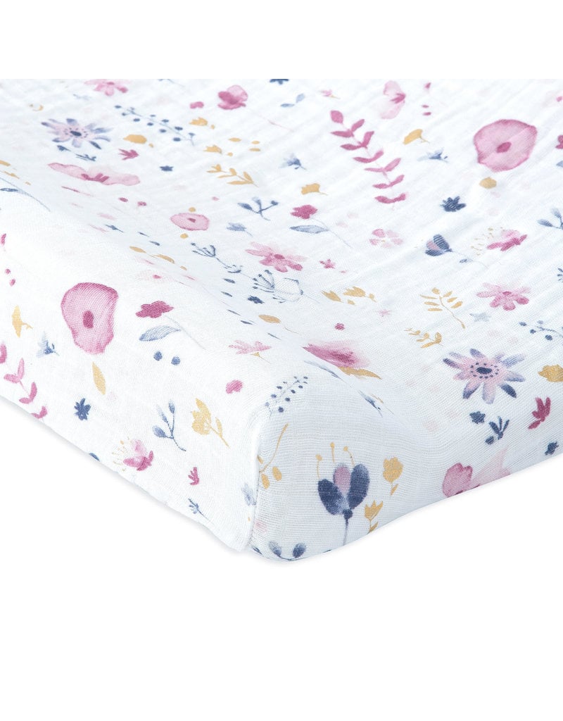 Little Unicorn Brushed Muslin Pad Cover