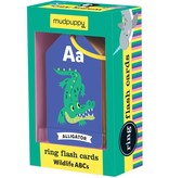 Mudpuppy Wildlife ABCs Ring Flash Cards