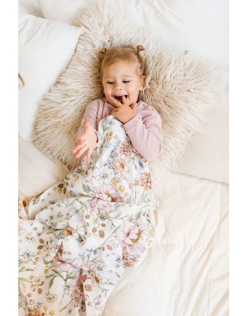 Loulou Lollipop Secret Garden Bamboo Swaddle