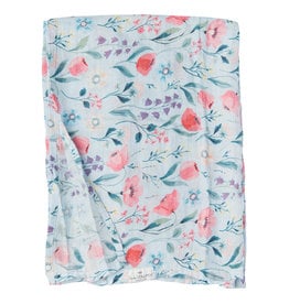 Loulou Lollipop Bluebell Bamboo Swaddle