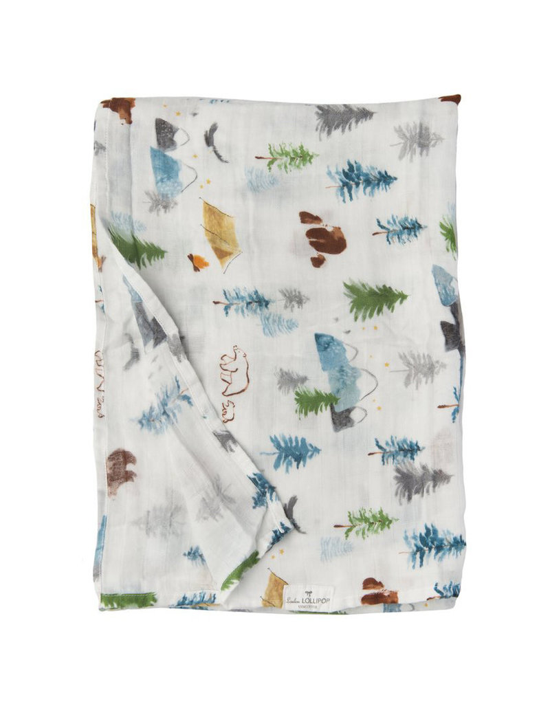 Loulou Lollipop Adventure Begins Bamboo Swaddle