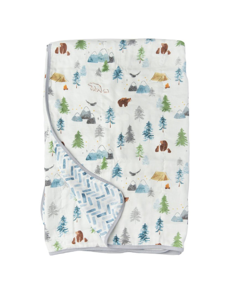 Loulou Lollipop Plush Bamboo Quilt - Adventure Begins