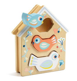 Djeco BabyBirdi Shape Sorter 18m+