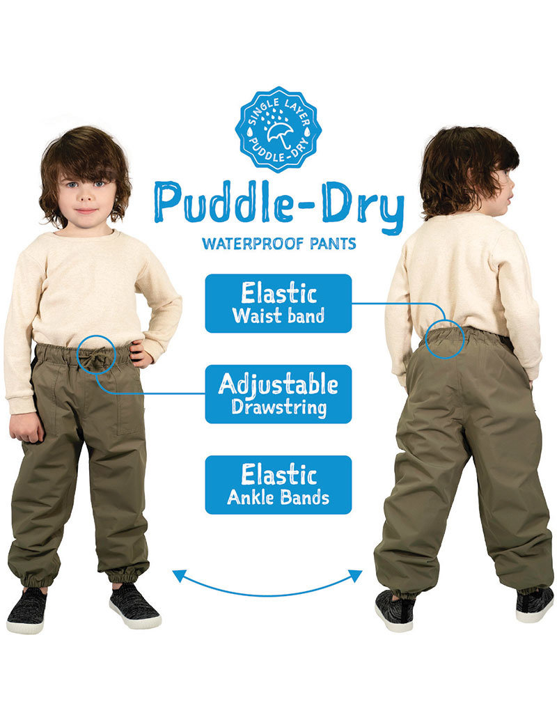 Jan and Jul Navy Puddle-Dry Waterproof Pants