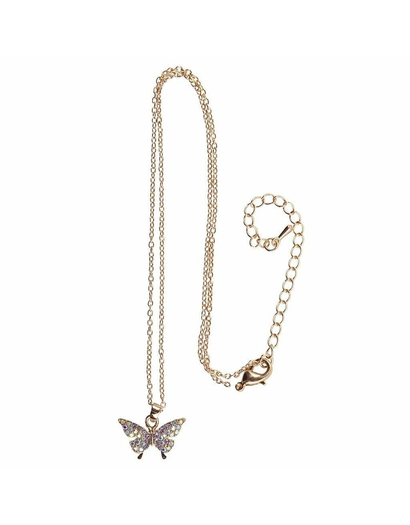 Great Pretenders Butterfly Gem Necklace