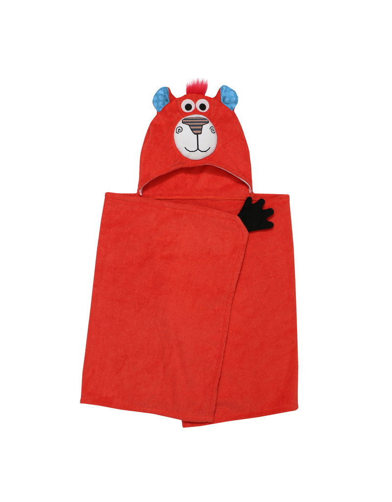 Zoocchini Hooded Bosley Bear Towel