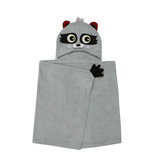 Zoocchini Hooded Rocco Raccoon  Towel