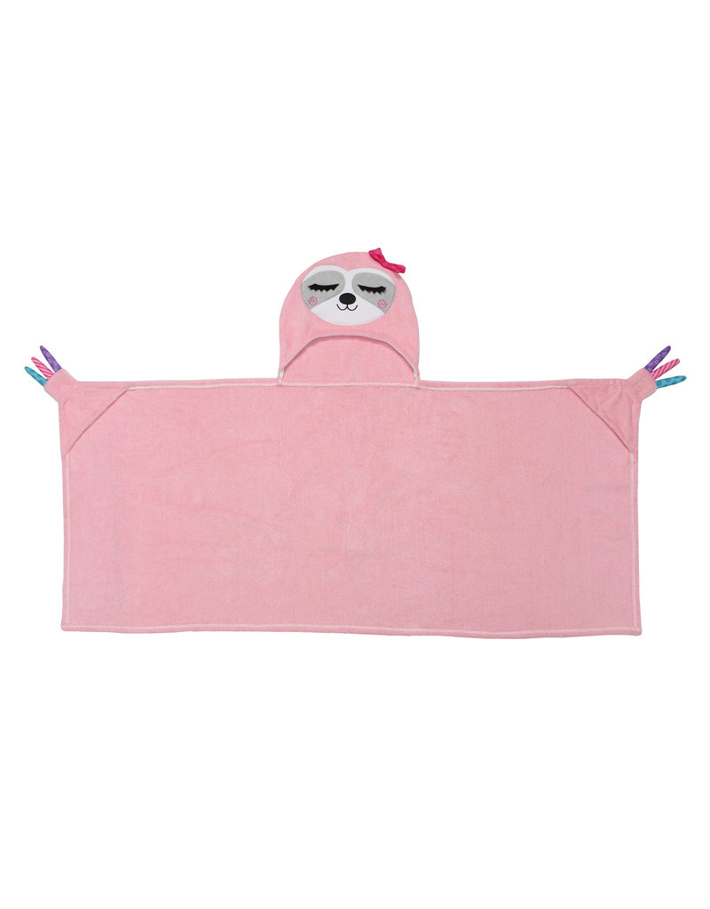 Zoocchini Hooded Sadie Sloth Towel