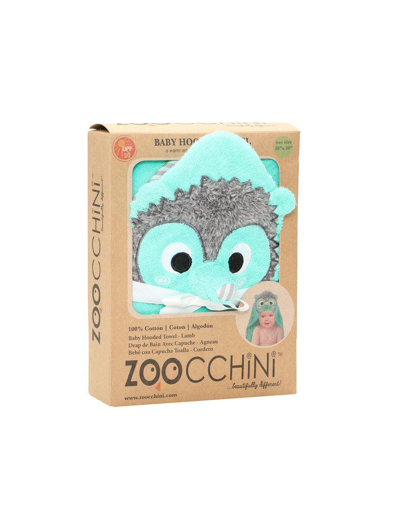 Zoocchini Zoocchini Baby Harriet Hedgehog Hooded Towel