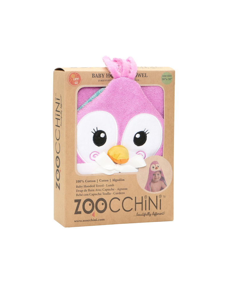 Zoocchini Zoocchini Baby Penny Penguin  Hooded Towel