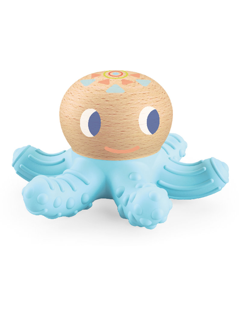 Djeco BabySquidi Octopus Teething Ring